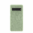Sage Green Cacti Google Pixel 7 Pro Case