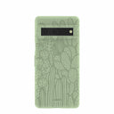 Sage Green Cacti Google Pixel 7 Case