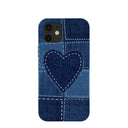 Powder Blue Denim Heart iPhone 12/ iPhone 12 Pro Case