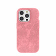 Bubblegum Pink Flora iPhone 15 Pro Case