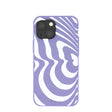 Lavender Flutter Left iPhone 13 Mini Case