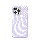 Lavender Flutter Left iPhone 15 Pro Max Case