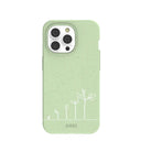 Sage Green Grow and Flourish iPhone 14 Pro Case