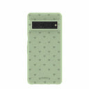 Sage Green Hearts Google Pixel 7 Pro Case