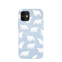 Powder Blue Ice Bears iPhone 12 Mini Case
