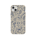 London Fog Indigo Bouquet iPhone 14 Plus Case