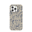 London Fog Indigo Bouquet iPhone 14 Pro Case
