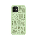 Sage Green Knit Nook iPhone 12/ iPhone 12 Pro Case