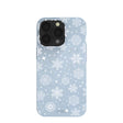 Powder Blue Let it Snow iPhone 13 Pro Case