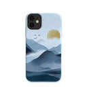 Powder Blue Misty Mountains iPhone 11 Case