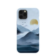Powder Blue Misty Mountains iPhone 12 Pro Max Case