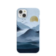 Powder Blue Misty Mountains iPhone 14 Plus Case