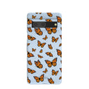 Powder Blue Monarchs in flight Google Pixel 7 Case