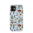 Powder Blue Nature walks iPhone 12 Mini Case