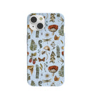 Powder Blue Nature walks iPhone 14 Case