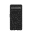 Black Night Leopard Google Pixel 6a Case
