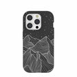 Black Night Panorama iPhone 15 Pro Case