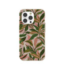 London Fog Pink Botanics iPhone 14 Pro Case