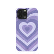 Lavender Power Hearts iPhone 13 Pro Max Case