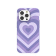 Lavender Power Hearts iPhone 14 Pro Case
