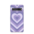Lavender Power Hearts Google Pixel 7 Case