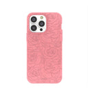 Bubblegum Pink Rosettes iPhone 14 Pro Max Case