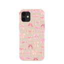 Seashell Rosy Bows iPhone 12 Mini Case