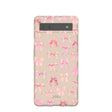 Seashell Rosy Bows Google Pixel 6a Case