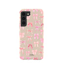 Seashell Rosy Bows Samsung Galaxy S22 Case