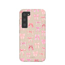 Seashell Rosy Bows Samsung Galaxy S23 Case