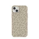 London Fog Sand Leopard iPhone 14 Plus Case