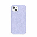 Lavender Sea Tentacles iPhone 14 Plus Case