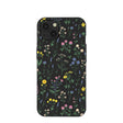 Black Shadow Blooms iPhone 13 Case