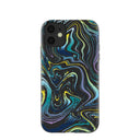 Black Space Waves iPhone 11 Case
