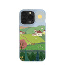 Powder Blue Sunny Countryside iPhone 13 Pro Case