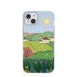Powder Blue Sunny Countryside iPhone 14 Plus Case