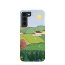 Powder Blue Sunny Countryside Samsung Galaxy S22 Case