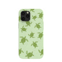 Sage Green Tiny Turtles iPhone 12 Pro Max Case